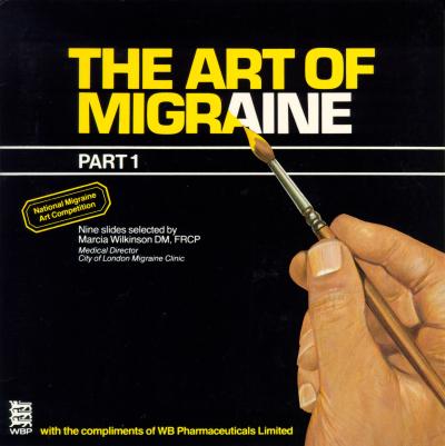 The Art of Migraine slide folder, 1984