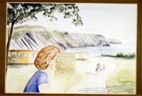 Migraine Art Parallel zigzags small