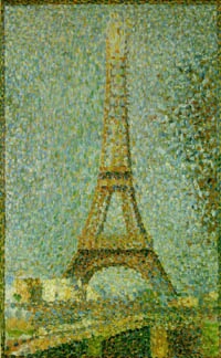 Seurat Eiffel Tower