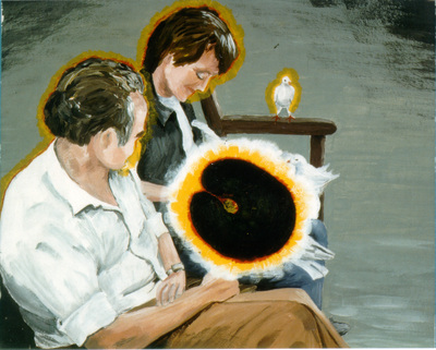 Corona phenomenon artwork.