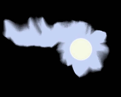 E.F., Synaesthetic perception of migraine headache, 2006. Artwork depicting the synaesthetic experience of a migraine.